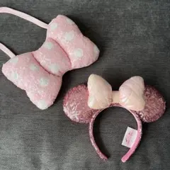 ミニーマウス パルパルーザ カチューシャ リボン ショルダーバッグ