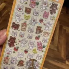 【新作　国内正規品】　ノンタン　ボンボンドロップシールのサムネイル