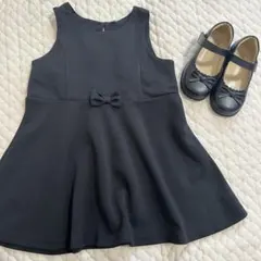 フォーマル　ワンピース(90) 靴 (15cm)セット 女の子 西松屋