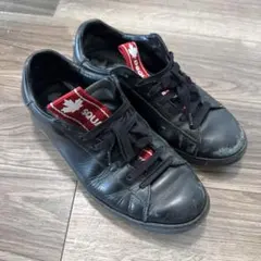 美品！DSQUARED2 ディースクエアード レザースエード切替スニーカー 40 