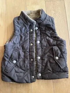 petit main ダークブラウン ベスト Sサイズ