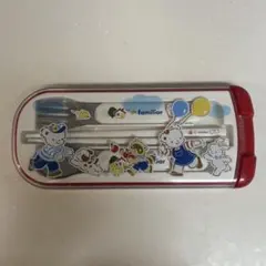 familiar 子ども用カトラリー　赤のサムネイル