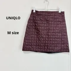 UNIQLO ユニクロ　ラップスカート　M 防風ウォーム　キルティング