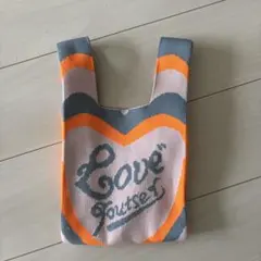 カラフルハートエコバッグ