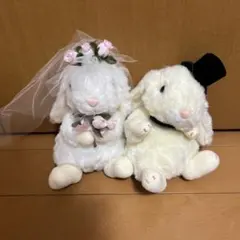 カピバラさん ホワイトさん ハッピ～WEDDING ウエディングドール ぬい