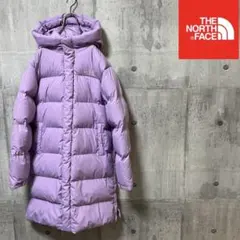 ノースフェイス　ダウンコート　パープル　キッズ160