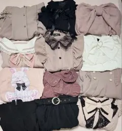 値下げしました✨量産型 地雷系 12点まとめ売り 総額9万円相当▶︎3万3千円