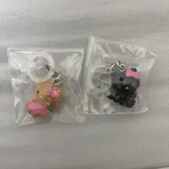 ハローキティ めじるしアクセサリー 日焼け 小悪魔 2点セット