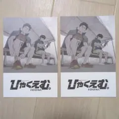 ひゃくえむ。入場特典第4弾 ポストカード2枚セット
