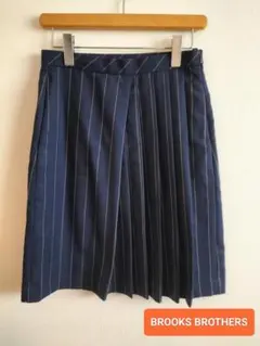 BROOKS BROTHERS　スカート　ストライプ　プリーツ