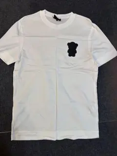 EMPORIO ARMANI ホワイト Tシャツ クマ刺繍