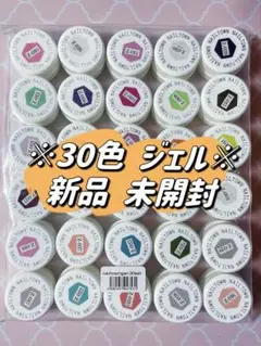 ふ*く様 127T カラージェル 30色セット ネイルタウン セルフネイル 新品のサムネイル