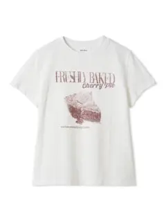 MilaOwen　ミラ オーウェン　モチーフグラフィックＴシャツ　白のサムネイル