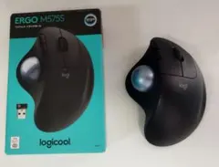 [美品] ロジクール M575S ワイヤレストラックボールマウス