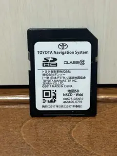 TOYOTA カーナビ用SDカード NSCN-W68 TOYOTA カーナビ用SDカード NSCN-W68 - メルカリ