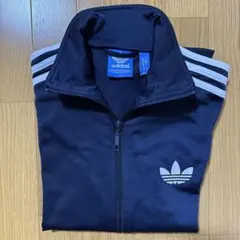 adidas ネイビー ジャージ M トラックトップ 美品