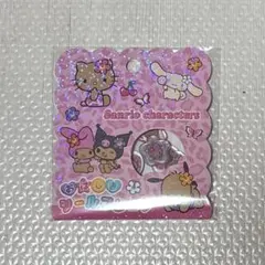 おはじきシール　サンリオ　日焼け