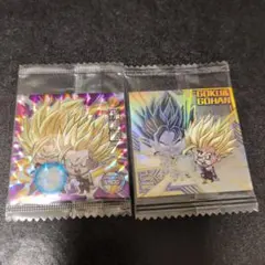 孫悟飯　W7-22　超12-28　ドラゴンボール　ウエハース　シール