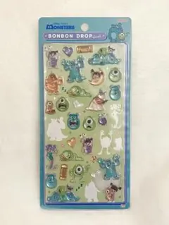 ディズニー　モンスターズ・インク　ボンボンドロップシール