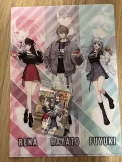 にじさんじ くら寿司 SMC組クリアファイル