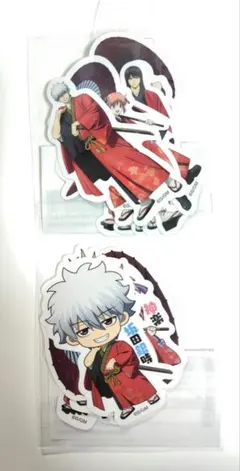 新劇場版 銀魂 吉原大炎上 劇場グッズ ステッカー8枚セット ミニキャラ