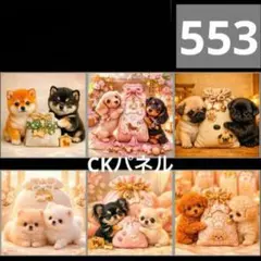 【553】CK様パネル　わんこ
