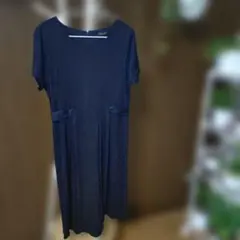 Enzo Gala Roma ネイビー ワンピース 半袖