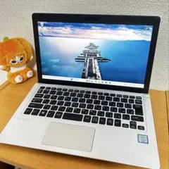 i5薄型軽量VAIO白ノートパソコンSSD✨Windows11すぐ使えるオフィス