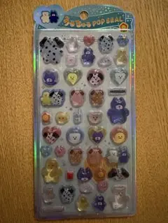 モジョジョジョ mojojojo うるちゅるポップシール