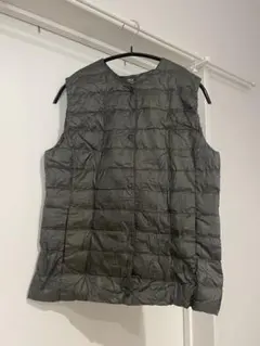 UNIQLO ウルトラライトダウンベスト レディースM ダークグリーン