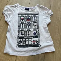 アナスイミニ ねこちゃん　ブティックプリント　半袖　Tシャツのサムネイル
