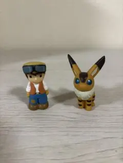 キツネリス　テト とパズー 指人形セット 天空の城ラピュタ　風の谷のナウシカ