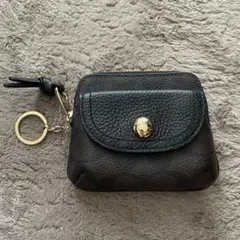 り*ご様 COACH ブラック レザー キーケース ボックス付き - メルカリ