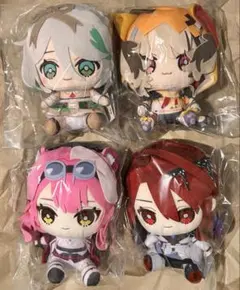 ポップンミュージック ぬいぐるみマスコット ぷぎゅット 烈 風雅 鈴花
