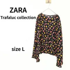 ZARA Trafaluc collection　長袖ブラウス　L　1582