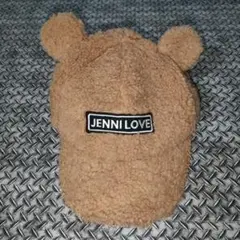 秋準備☆美品☆JENNILOVEジェニィラブ☆くまさんキャップ☆56-58cm