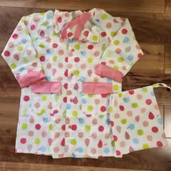 branshes レインコート 120 水玉模様