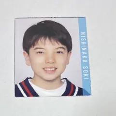 Myojo 明星 デタカ 厚紙 データカード カード 西中蒼輝