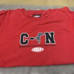 【USED】CONART Tシャツ レッド Lサイズ　ステューシーのサムネイル