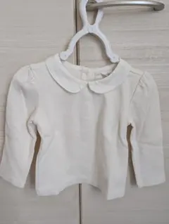 baby GAP 丸襟 リブ 長袖 トップス 18-24m
