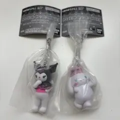 サンリオキャラクターズ　 ミニチュアチャーム〜ライブキャラクター〜2個セット