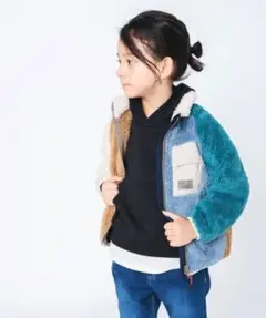 BREEZEファーフリースジャケット 90㎝