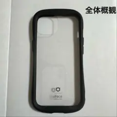 iPhone14 iFace Reflection ケース クリア・ブラック