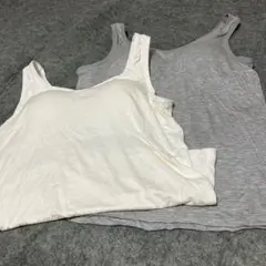 ワイドストラップタンクトップ