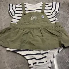 Buddy Lee ストライプロンパース70cm