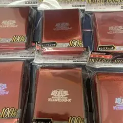 遊戯王　スリーブ　オシリスレッド　6個