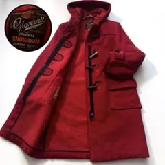 【希少70s名作】Gloverall　SNOWDON ダッフルコート 赤 英国製
