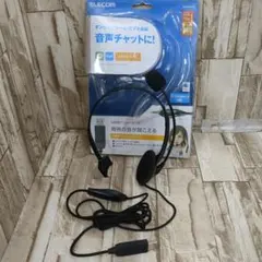 7/1113x02 エレコム ヘッドセット マイク 片耳 HS-HP21UBK
