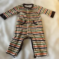 babyGap ベビー服 ロンパース 70 マルチボーダー
