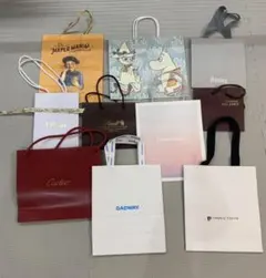 ハイブランド含む紙袋10点まとめ売り！